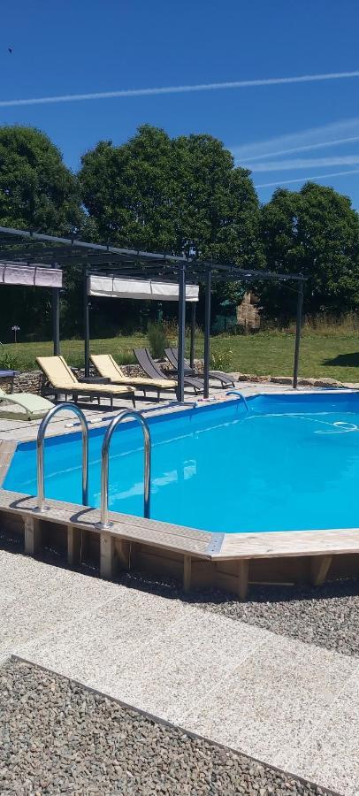 Sharecroppers Cottage With Swimming Pool Pagéas Esterno foto