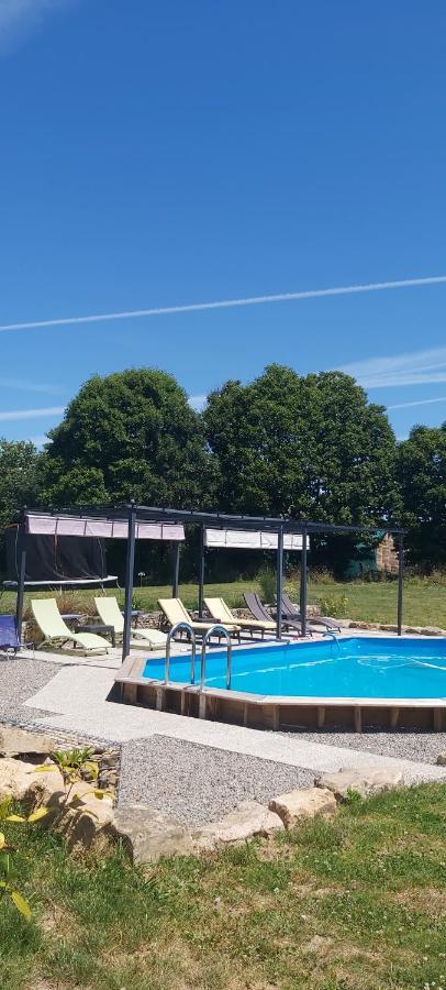 Sharecroppers Cottage With Swimming Pool Pagéas Esterno foto