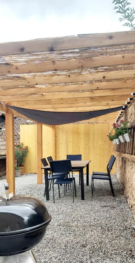 Sharecroppers Cottage With Swimming Pool Pagéas Esterno foto
